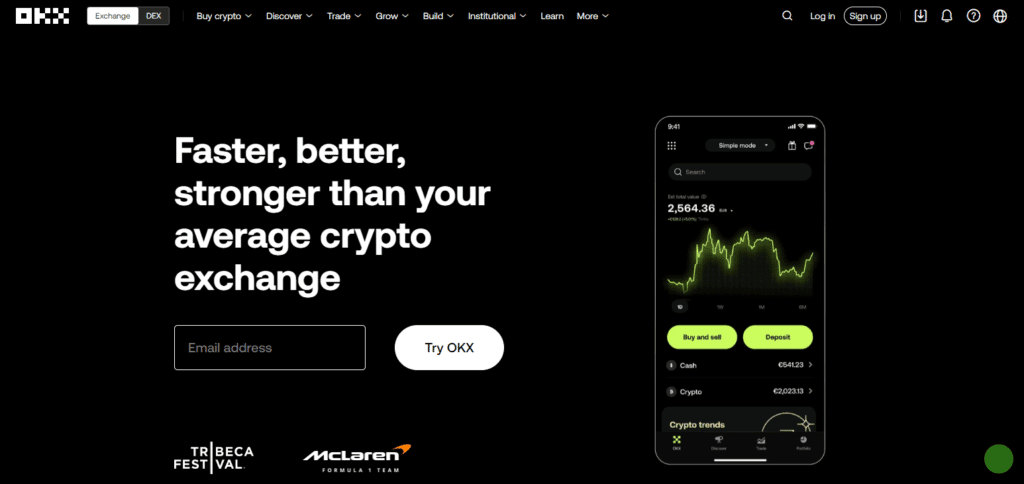 11 Best Crypto Exchanges In Tajikistan 5 OKX
