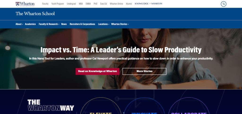 10 Best Finance Undergraduate Schools 2 University of Pennsylvania (Wharton School)
