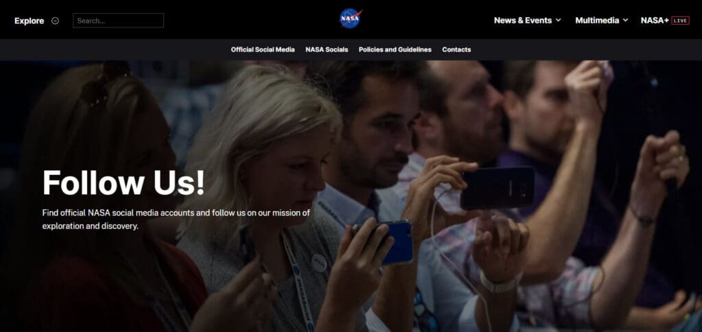 10 Top Twitter Influencers In 2025 11 NASA (@NASA)
