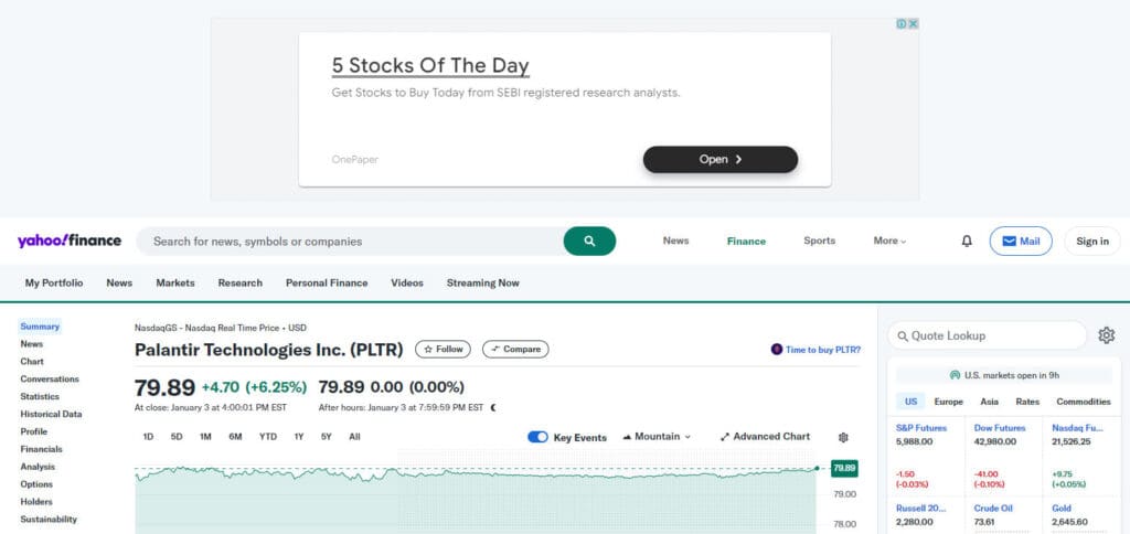 10 Best Business Services Stocks In 2026 4 Palantir Technologies Inc. (PLTR)