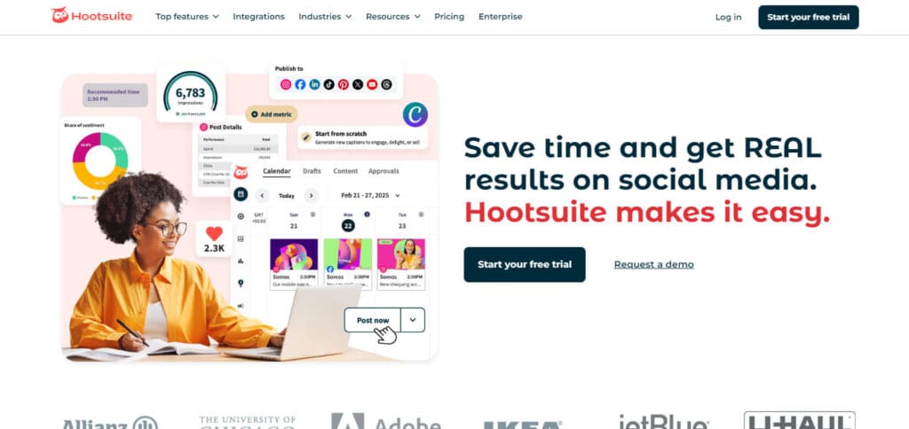 11 Best Apps For Managing Multiple Social Media Accounts 3 Hootsuite