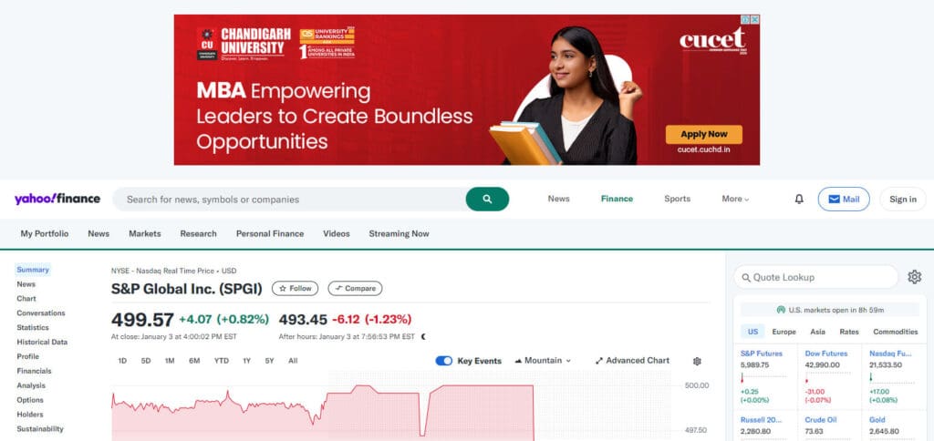 10 Best Business Services Stocks In 2026 5 S&P Global Inc. (SPGI)