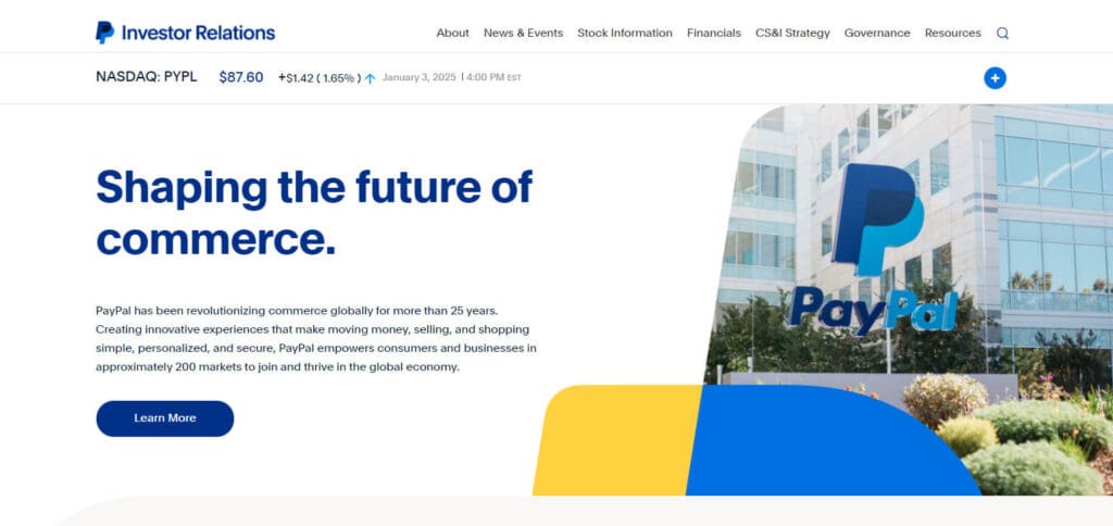 10 Best Business Services Stocks In 2026 6 PayPal Holdings Inc. (PYPL)