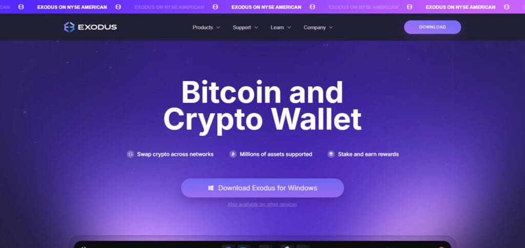 10 Top Crypto Wallets For Beginners 5 Exodus Wallet