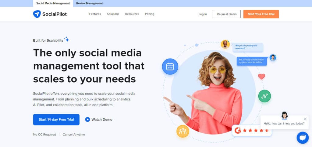 11 Best Apps For Managing Multiple Social Media Accounts 6 SocialPilot
