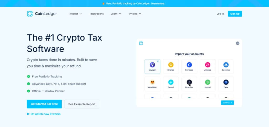 10 Crypto Tax Reporting Services In 2025 6 CoinLedger