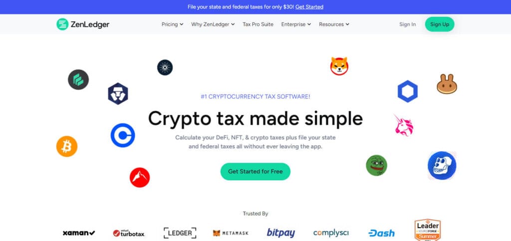 10 Crypto Tax Reporting Services In 2025 7 ZenLedger