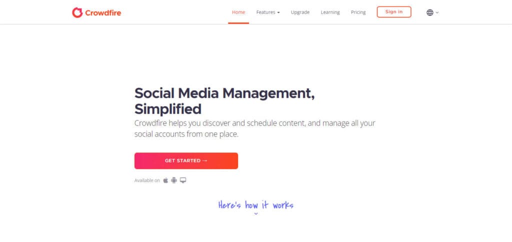 11 Best Apps For Managing Multiple Social Media Accounts 8 Crowdfire