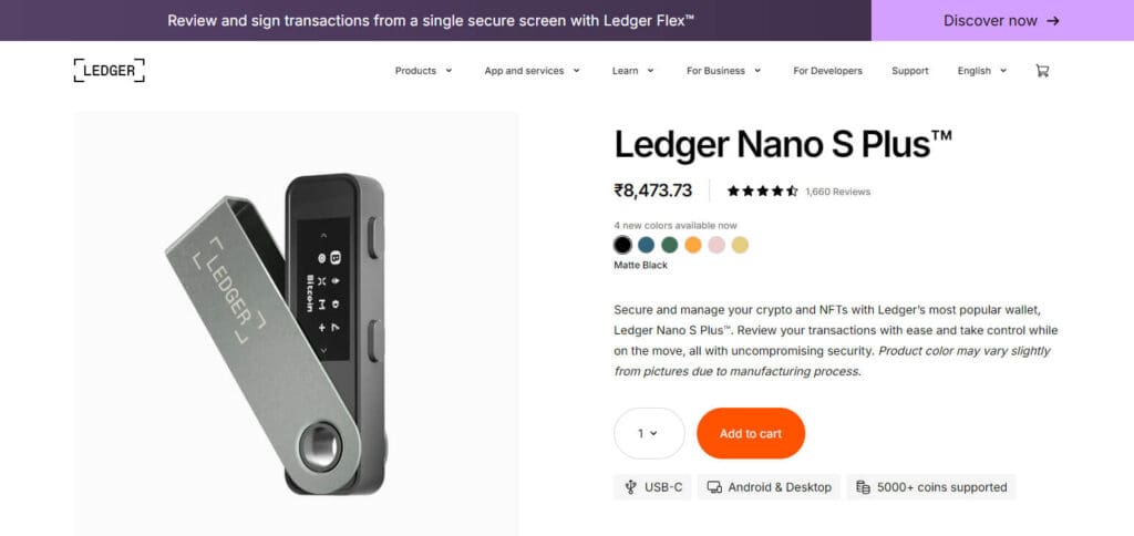 Ledger Nano S Plus
