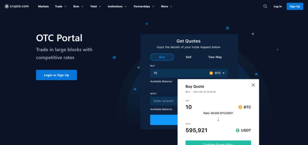 Crypto.com Exchange