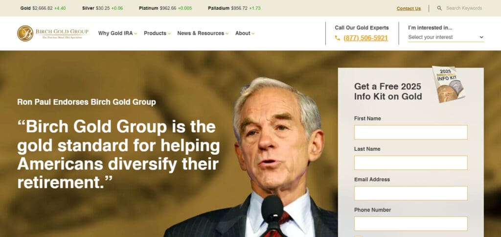 10 Best Gold IRA Companies In 2026 6 Birch Gold Group