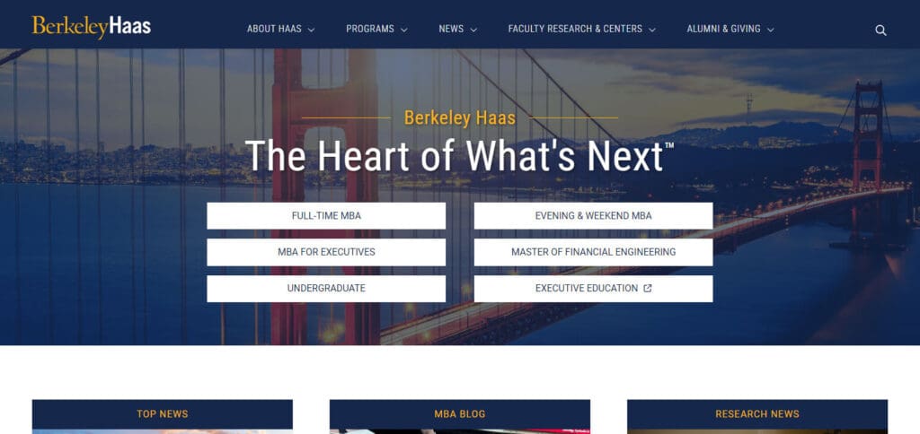 10 Best Finance Undergraduate Schools 8 University of California, Berkeley (Haas School of Business)