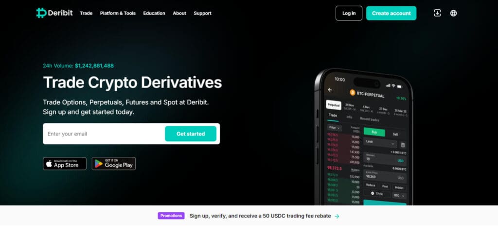 10 Best Crypto Derivatives Exchange 6 Deribit Best Crypto Derivatives Exchange