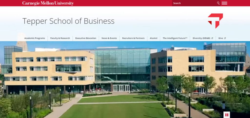 10 Best Finance Undergraduate Schools 7 Carnegie Mellon University (Tepper School of Business)