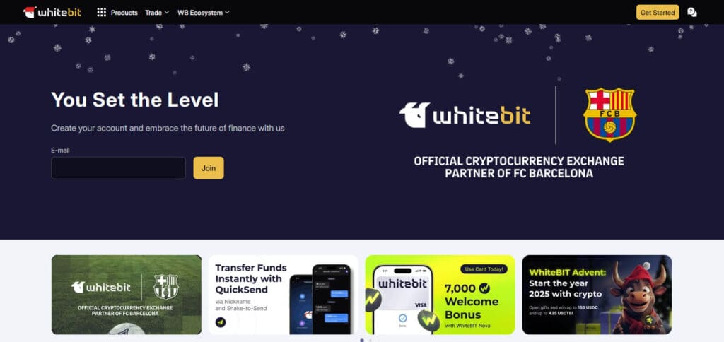 WhiteBIT  Biggest Crypto Exchanges By Volume