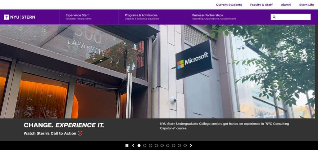10 Best Finance Undergraduate Schools 3 New York University (Stern School of Business)