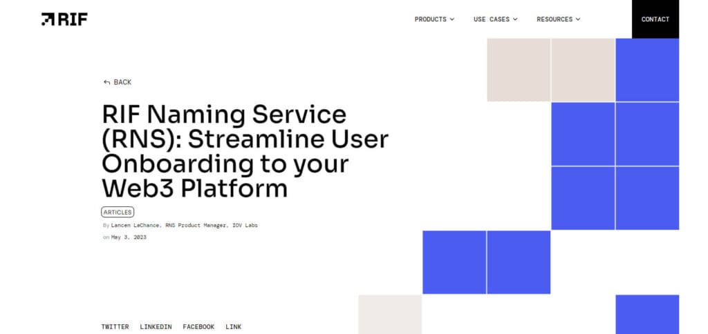 RIF Name Service