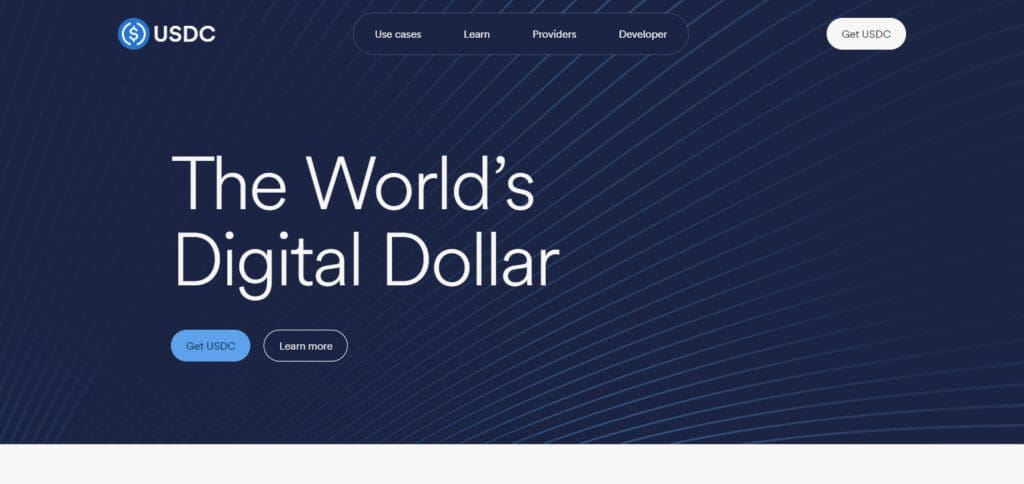 USD Coin (USDC) Top Fiat-Backed Stablecoins
