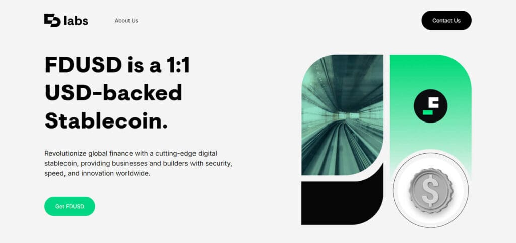 First Digital USD (FDUSD) Top Fiat-Backed Stablecoins