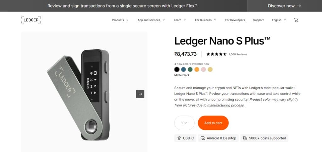Ledger Nano S Plus