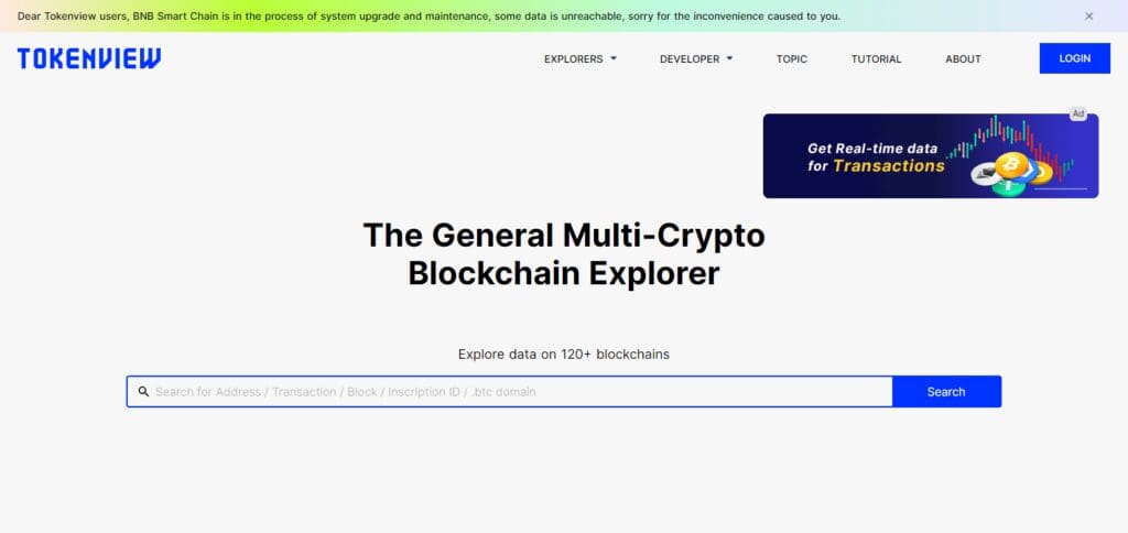 TokenView Blockchain Explorer