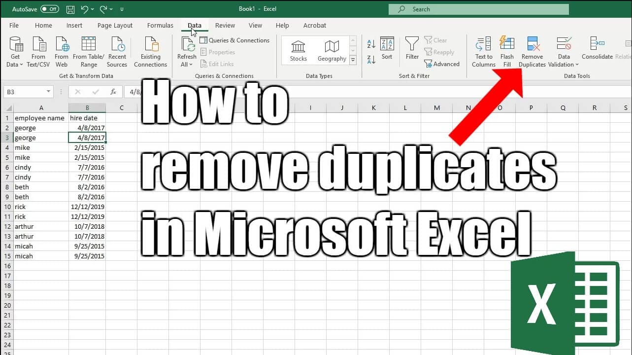 How to Remove Duplicates in Excel: Step-by-Step Guide