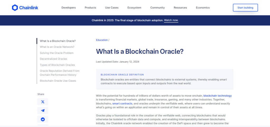 What Are Blockchain Oracles?