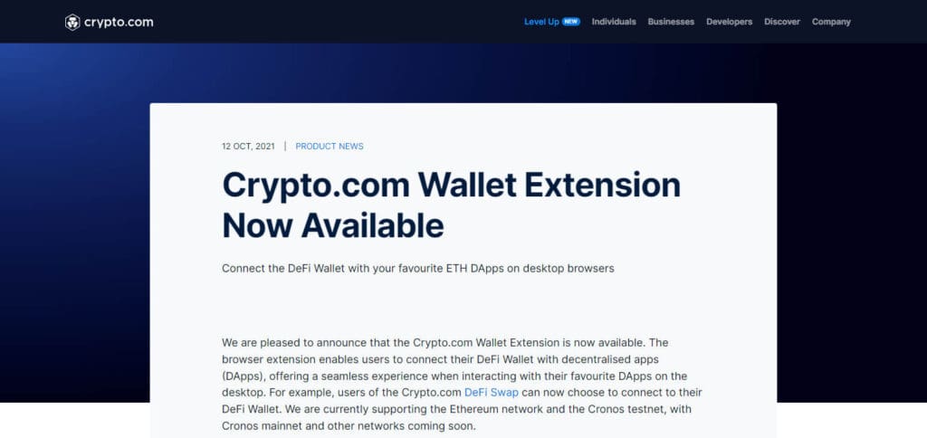 Crypto.com Wallet