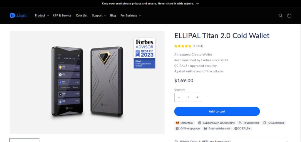 9 Best Avalanche Wallets to Store $AVAX in 2026 9 ELLIPAL Titan