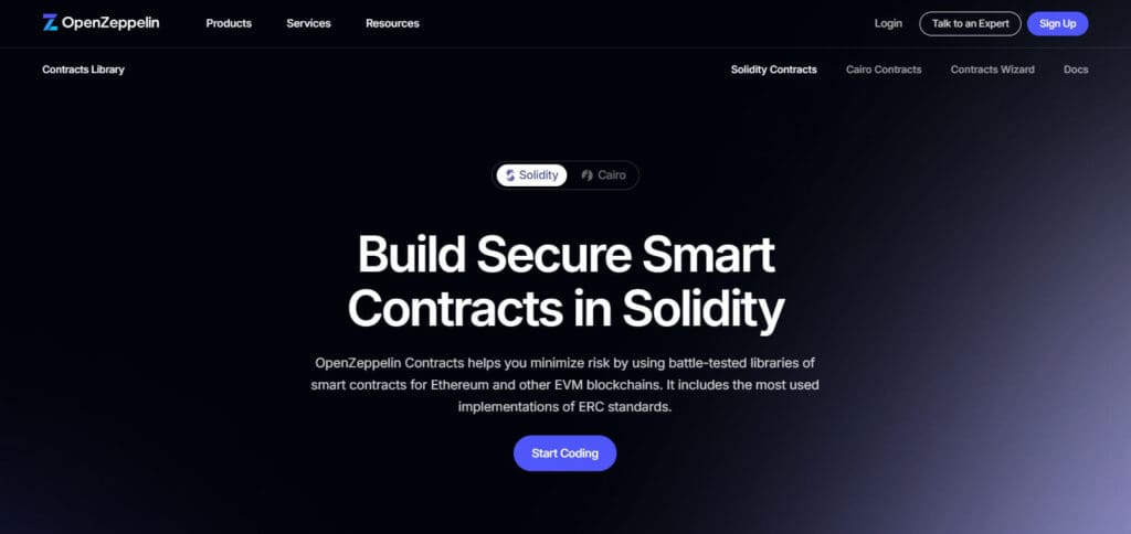 10 Top Smart Contract Audit Companies 4 OpenZeppelin