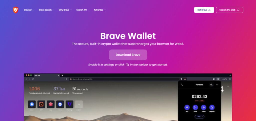 10 Best Browser-Based Crypto Wallets 5 Brave Wallet