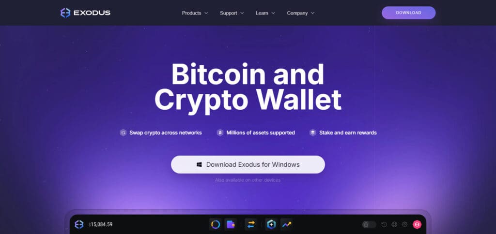 10 Best Browser-Based Crypto Wallets 9 Exodus Wallet