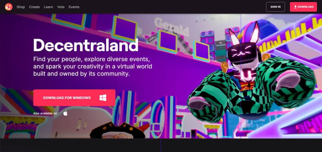10 Best NFT Games On The Blockchain 4 Decentraland