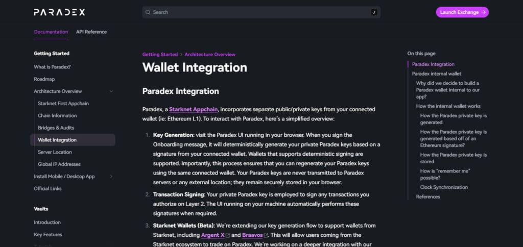10 Best Cross-Chain Wallets With Ledger Support 7 Paradex