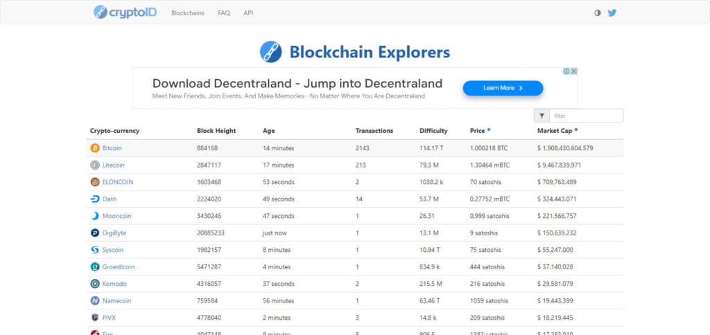 10 Best Litecoin Blockchain Explorer 11 Chainz