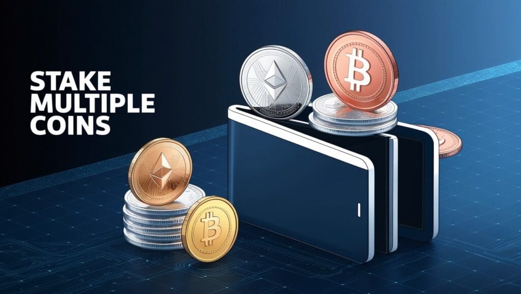 How to Stake Multiple Coins in One Wallet | Easy Guide 3 How to Stake Multiple Coins in One Wallet