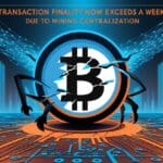 Bitcoin Transaction Finality Now Exceeds a Week Due to Mining Centralization