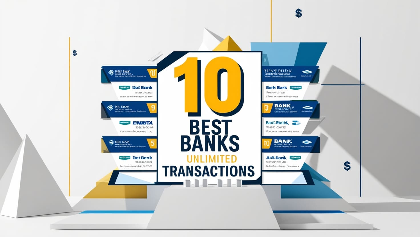 10 Best Banks For Unlimited Transactions