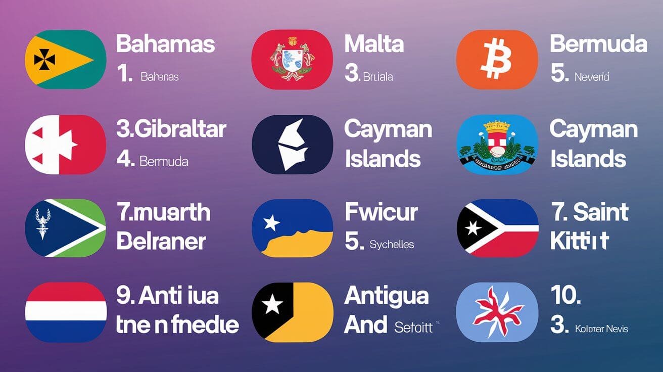 10 Top Crypto Tax-Free Countries in 2025