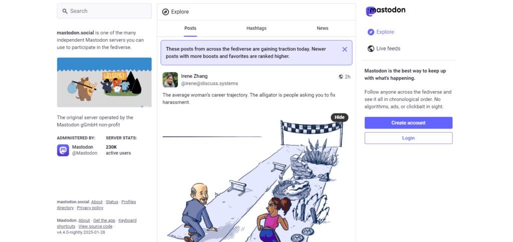 10 Top Blockchain Based Social Media Platforms 5 Mastodon