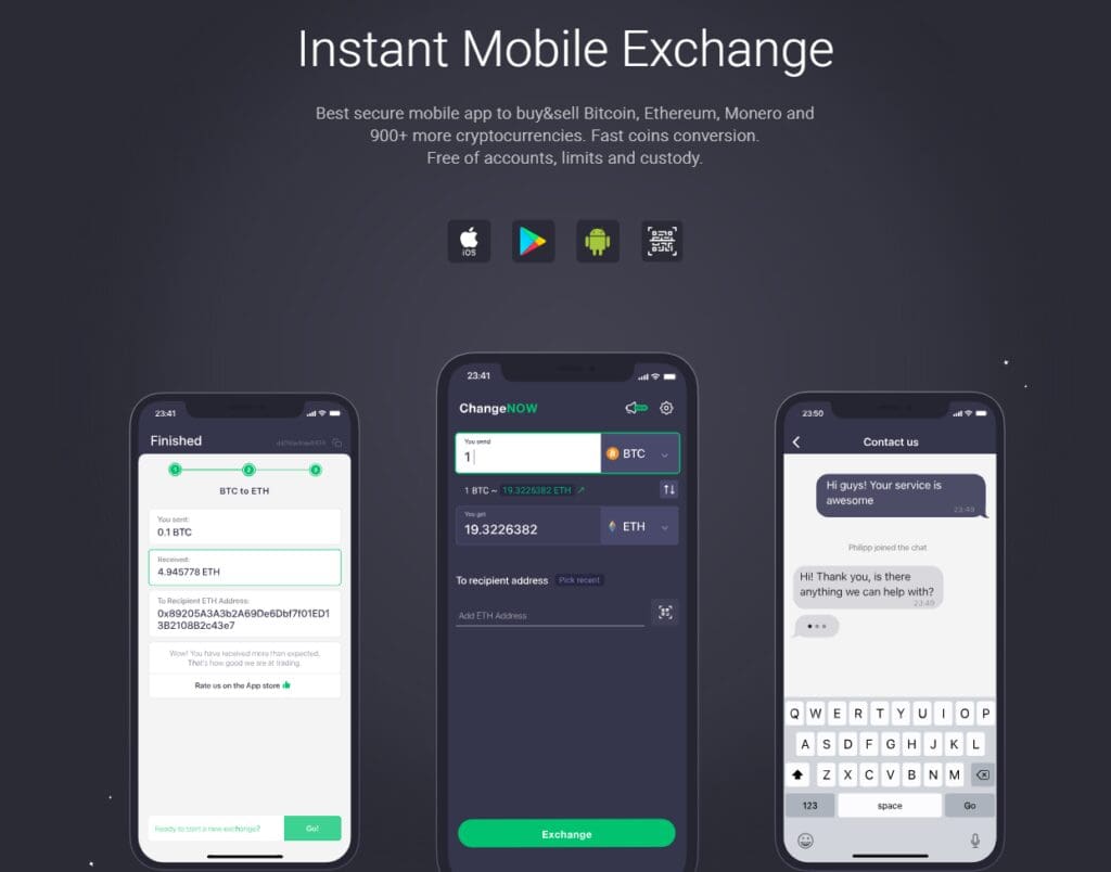 ChangeNOW App