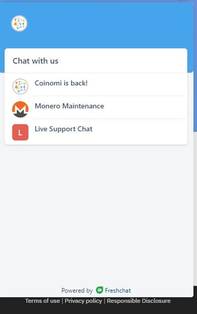 Coinomi Help & Support