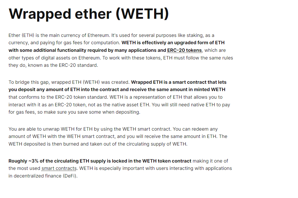 10 Most Traded Tokens On Uniswap 11 Wrapped Ether