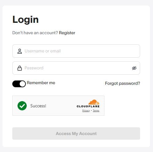 Make An Account On The Platform