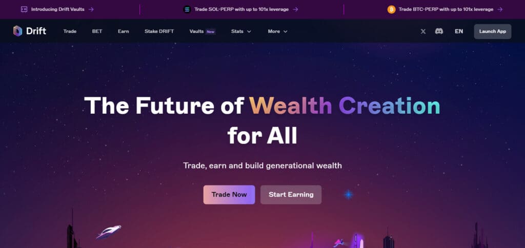 Drift Protocol Top Decentralized Exchanges (Dexs) In The Solana Ecosystem