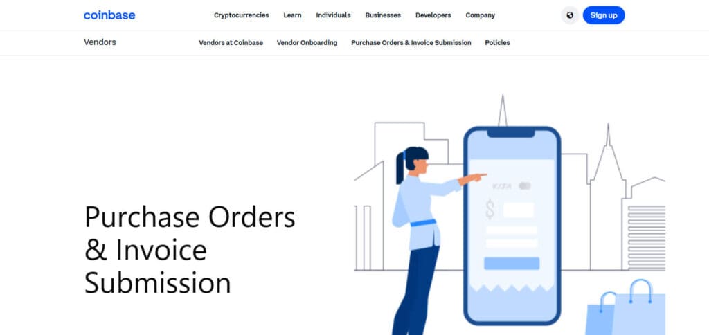 Coinbase Crypto Invoice