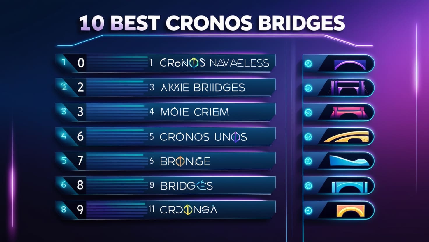 10 Best Cronos Bridges