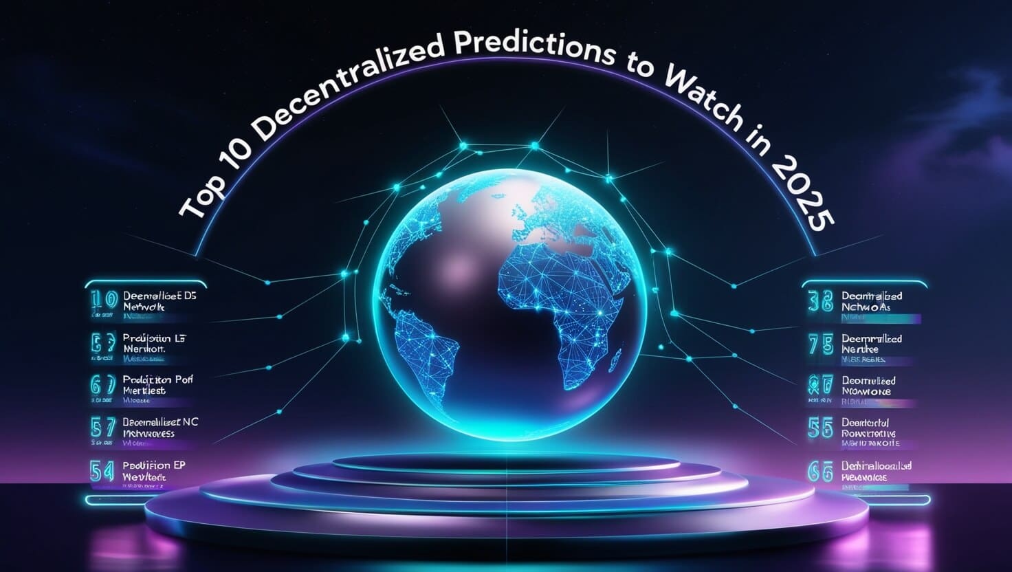 10 Top Decentralized Prediction Markets To Watch In 2025