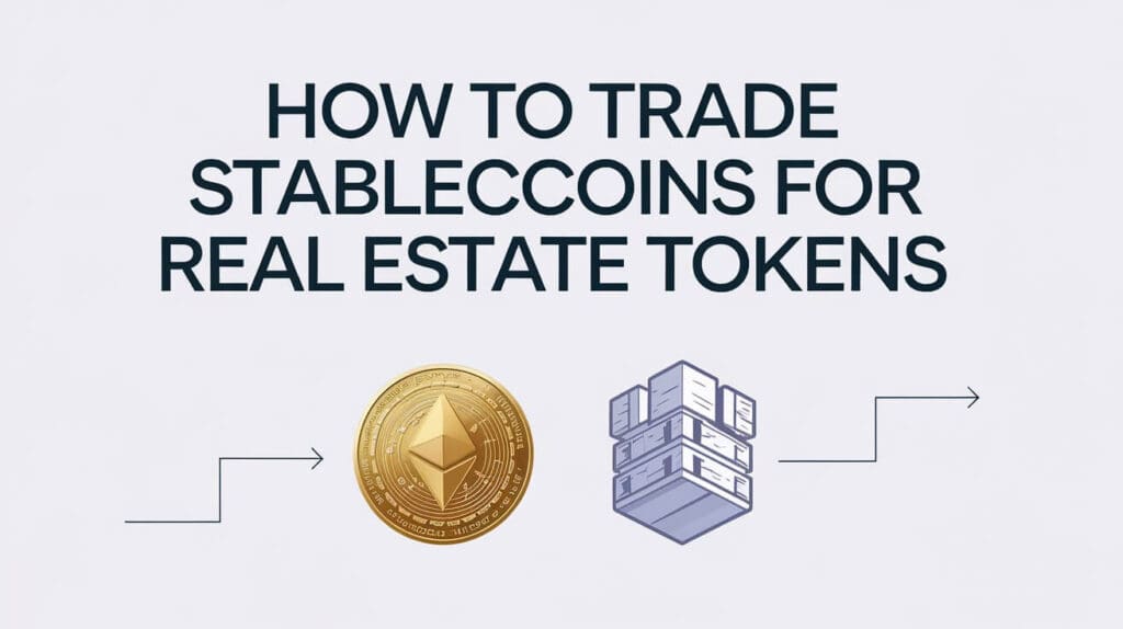 How to Trade Stablecoins for Real Estate Tokens