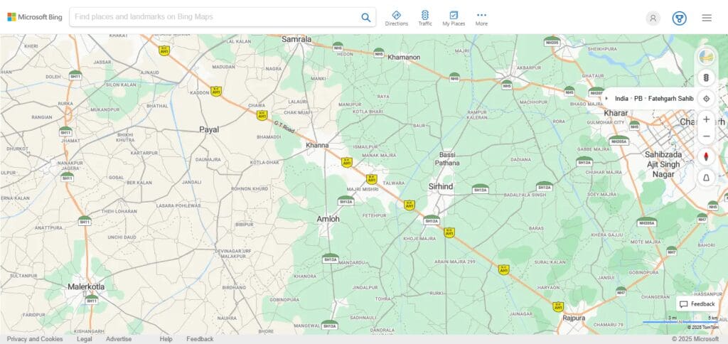 Bing Maps Alternative of Google Earth